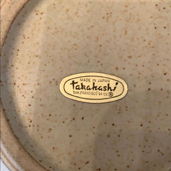 Rare Takahashi Stoneware Canister - Picture 7 of 8